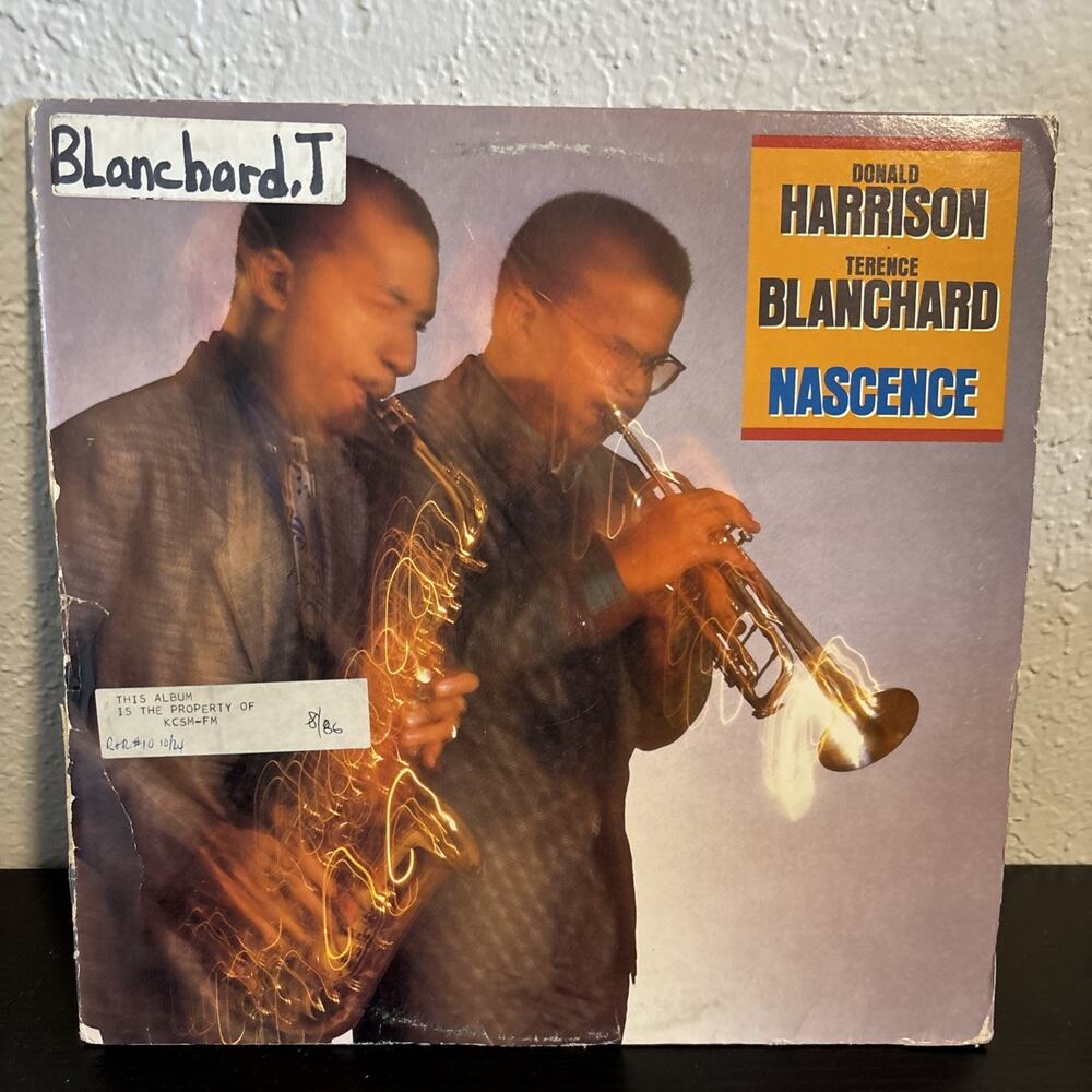 Promo Copy Nascence Donald Harrison And Terence Blanchard Vinyl Record